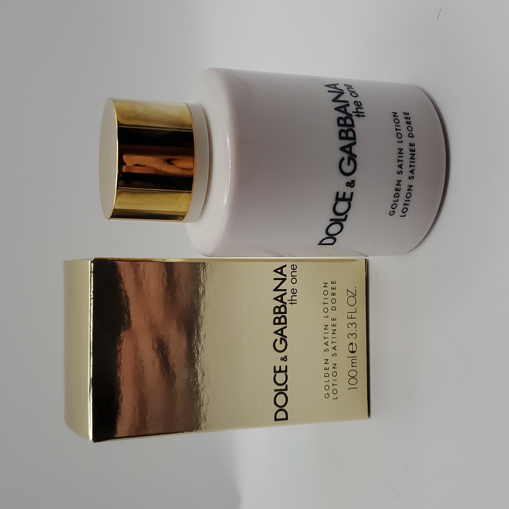 Dolce & Gabbana The One Golden Satin Lotion 100mL 3.3 FL. OZ.